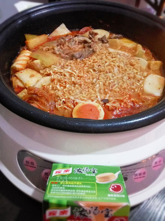 Korean Rice Cake Hot Pot recipe