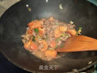Stir-fried Beef with Cabbage recipe