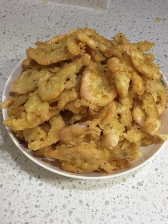 Fried River Prawns recipe