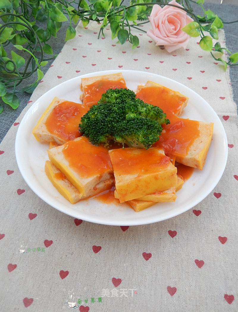 Fish Cakes in Tomato Sauce Recipe Simple Chinese Food