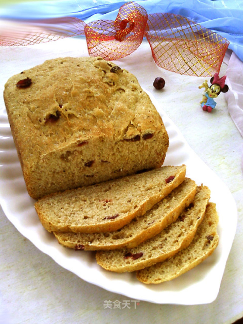 Dried Fruit Cereal Whole Wheat Bread recipe