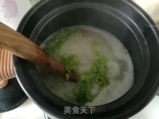 #春食野菜香# Yuqian Sea Rice Porridge recipe