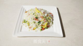 Seasoned Egg Fried Rice recipe