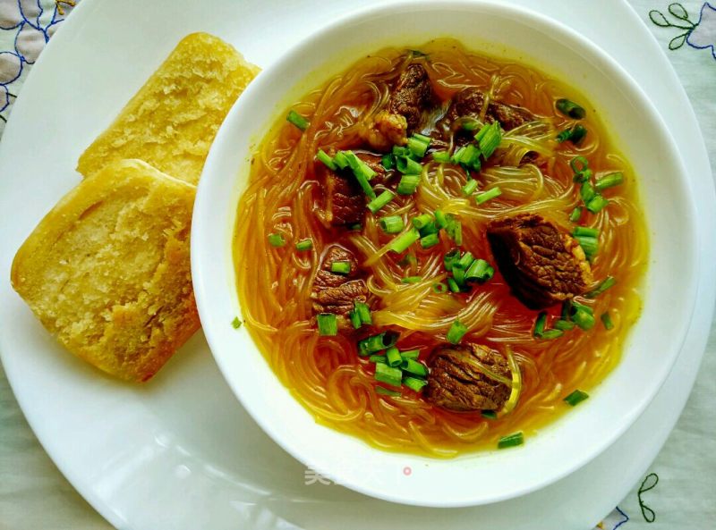 Curry Beef Vermicelli Soup recipe