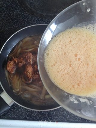Japanese Style Pork Chop Rice recipe