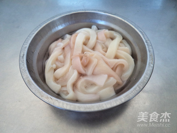 Fried Squid with Celery recipe