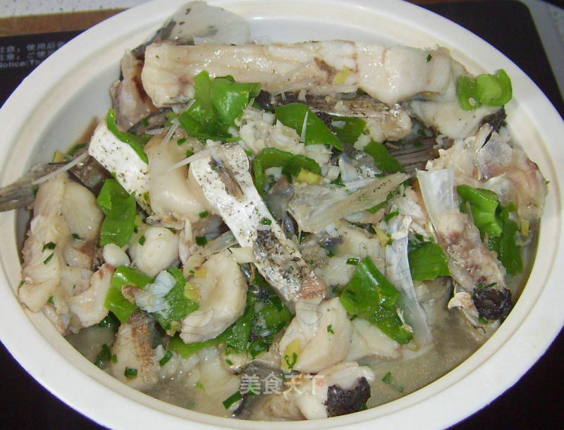 Fried Fish Cubes with Green Pepper recipe