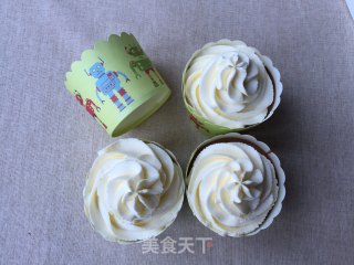 #四session Baking Contest and is Love to Eat Festival# Two-color Mousse Cup Cake recipe