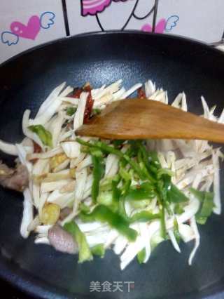 Spicy Shredded King Pleurotus recipe