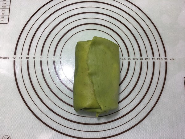 Net Red Matcha Towel Roll Cake recipe