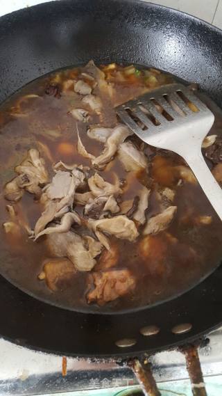 Stewed Chicken with Mushrooms recipe