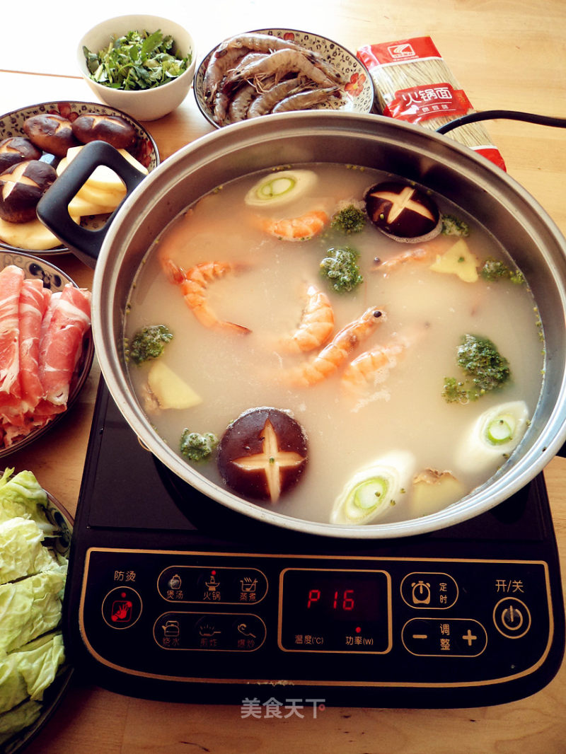 Shrimp Hot Pot recipe