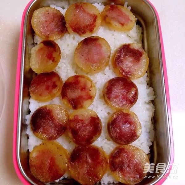 Sausage Bento Rice recipe