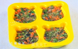 Vegetable Egg Steamed Pork recipe