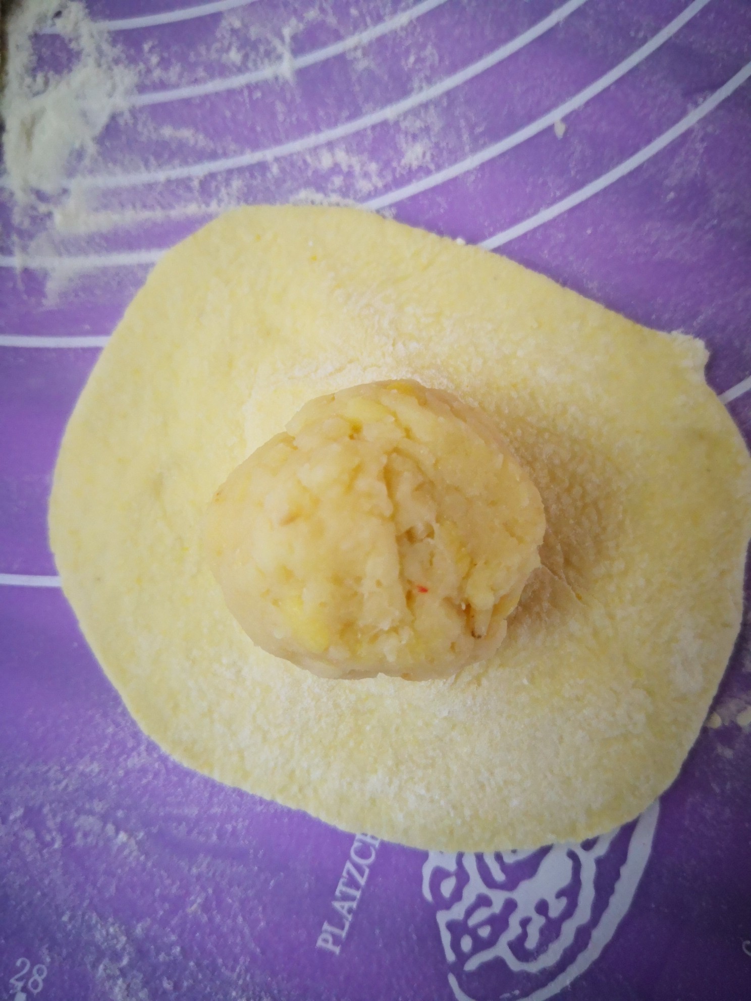 Coconut Mung Bean Paste Bun recipe