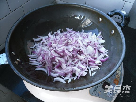 Vegetarian Fried Onion Shreds recipe