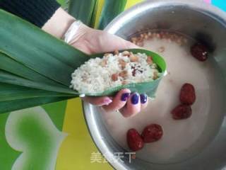 Cowpeas and Red Dates Zongzi~ How to Make Zongzi and How to Make It recipe