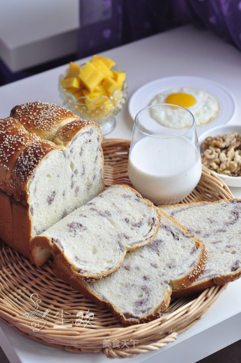 Breadmaker Version of Red Bean Paste Toast recipe