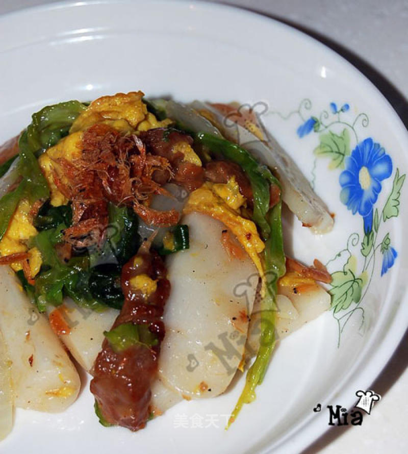 Stir-fried Bai Kueh recipe