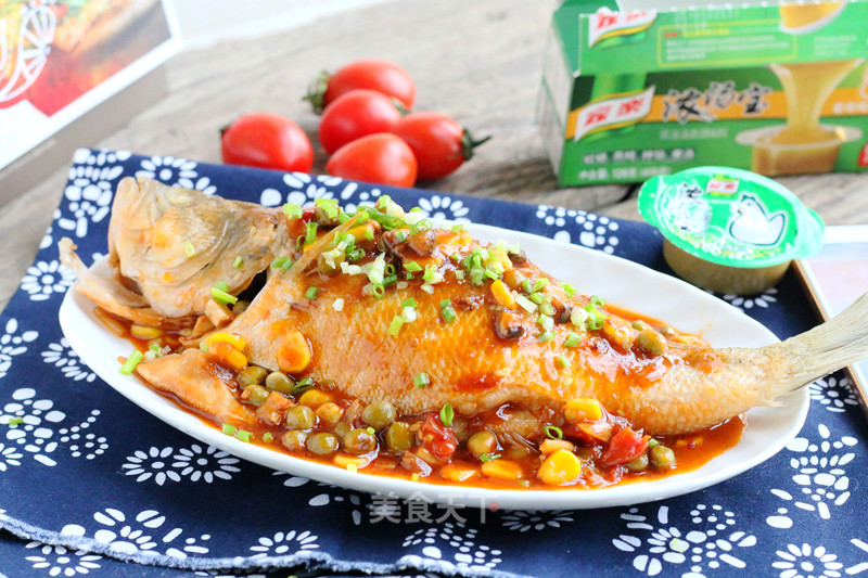 [guangdong] Red Fire Perch in Tomato Sauce recipe