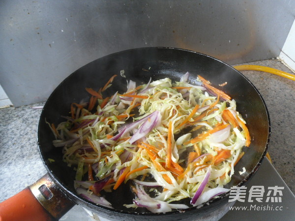 Fried Noodles with Shrimp recipe