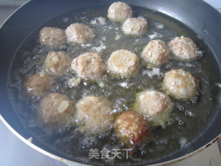Lotus Root Meatballs recipe