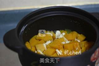 Pumpkin Lily Soy Milk Sweet Soup recipe