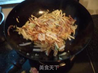 Squid and Cabbage Shredded Pork recipe