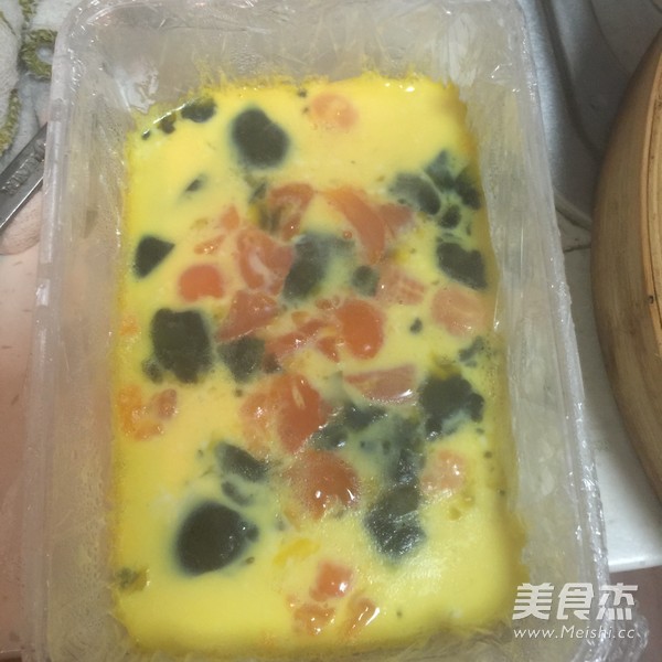 Steamed Three Eggs recipe