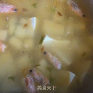 Shrimp Tofu Soup recipe