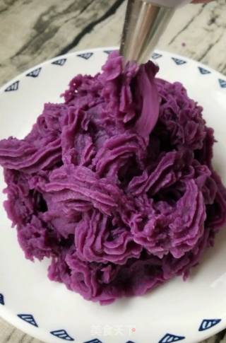 Purple Potato Mashed with Orange Juice recipe