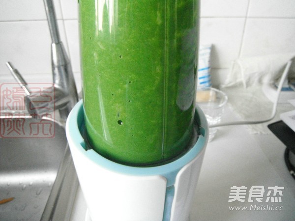 Milk Spinach Juice recipe