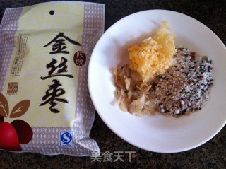 Tremella Lily Ejiao Jujube Congee recipe