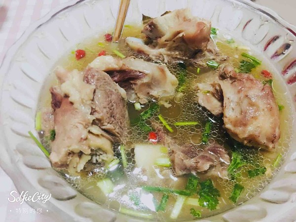 Radish Stick Bone Soup recipe