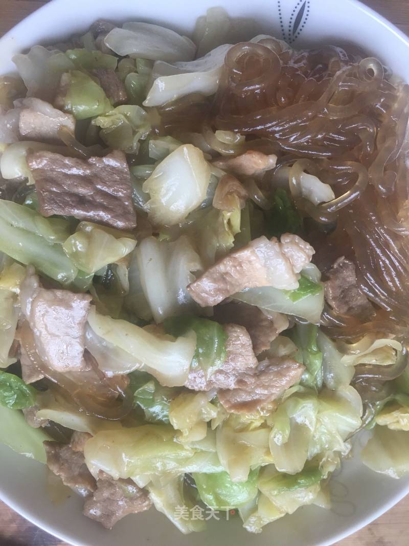 Stir-fried Noodles with Cabbage recipe