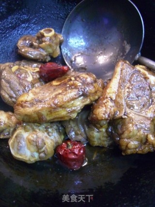 Xinjiang Oyster Sauce Braised Lamb Ribs recipe