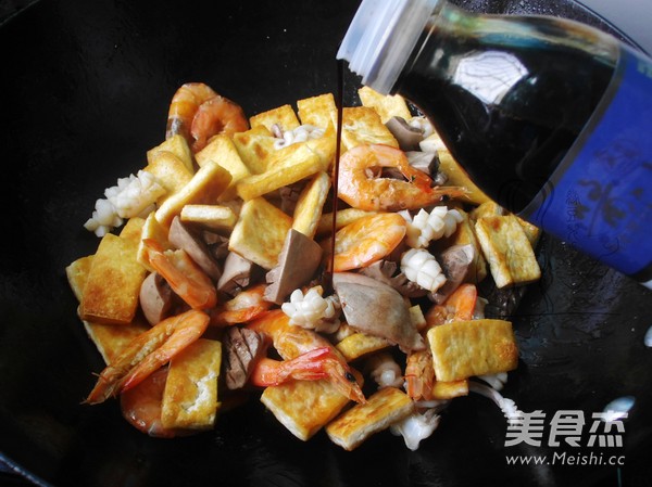 Griddle Seafood Crispy Tofu recipe