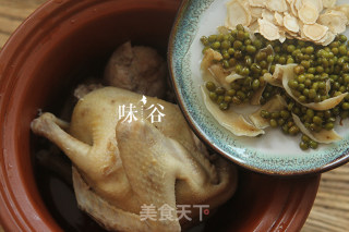 (moisturizing, under Fire) Stewed Pigeon Soup with American Ginseng recipe