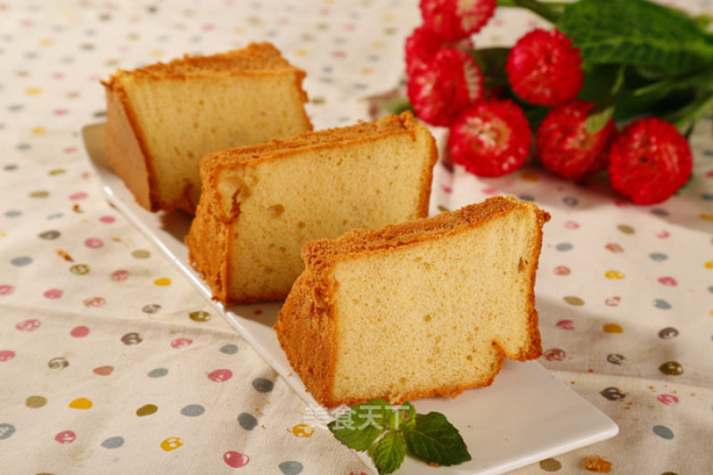 How to Make Red Date Chiffon Cake