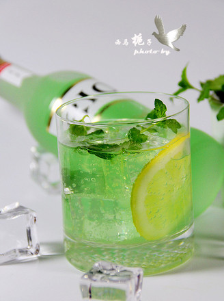 Lemon Mint Cocktail Drink recipe