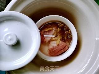 Recipe for Clearing The Lung, Resolving Phlegm and Relieving Cough-dendrobium Ophiopogon Pig Zhan Soup recipe