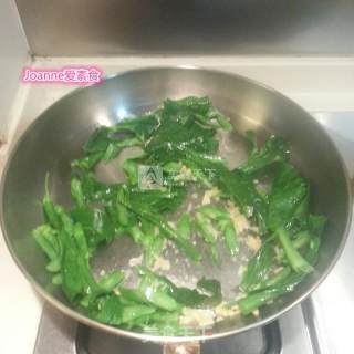 Stir-fried Kale with Ginger Sauce recipe