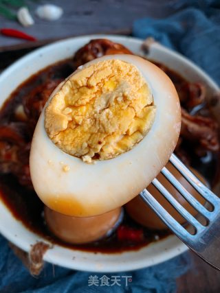 Braised Chicken Legs and Braised Eggs recipe