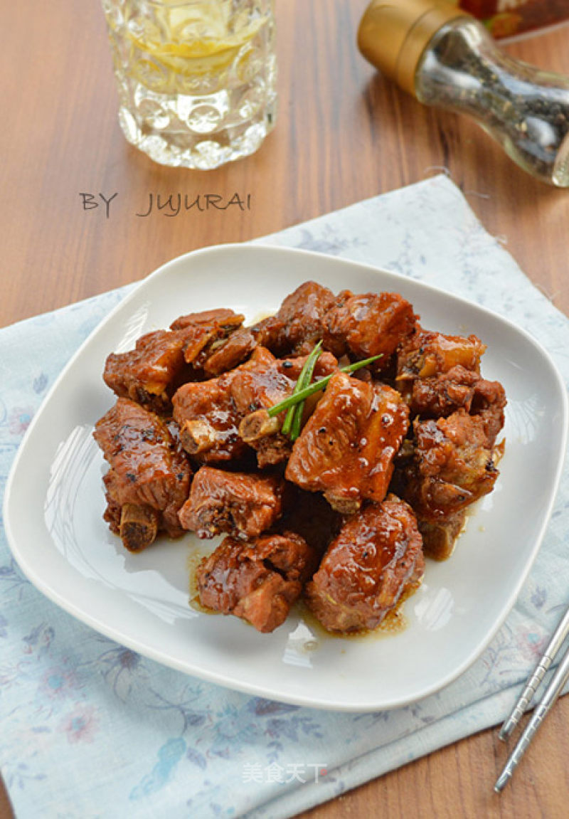 Black Pepper Ribs recipe
