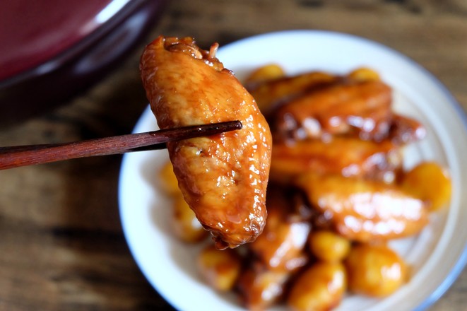 Oil-free Braised Chicken Wings and Potatoes recipe