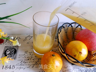#trust之美#fresh Orange Apple Juice recipe