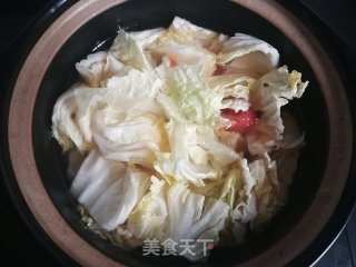 Chinese Cabbage Stewed Noodles recipe