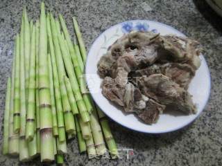 Boiled Keel with Wild Bamboo Shoots recipe