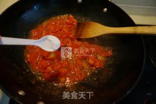 Scrambled Eggs with Tomatoes recipe