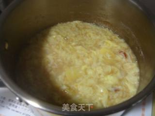 Chinese Wolfberry Vinasse and Egg Flower Soup recipe